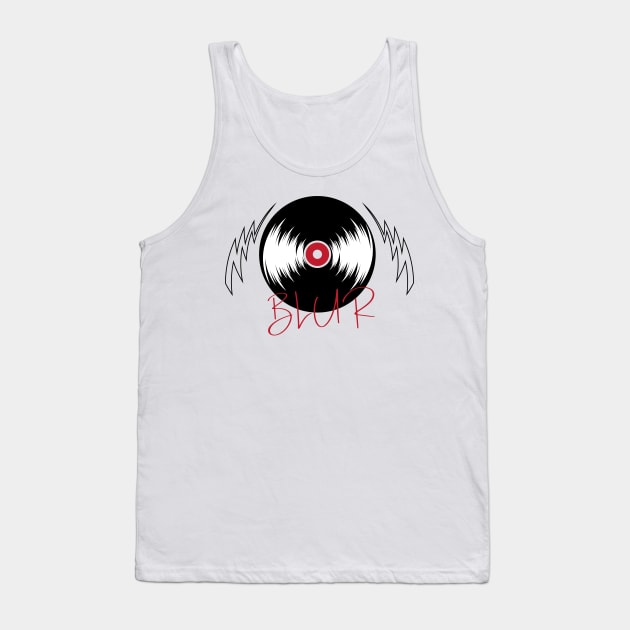 Blur | vinyl records Tank Top by Animals Project